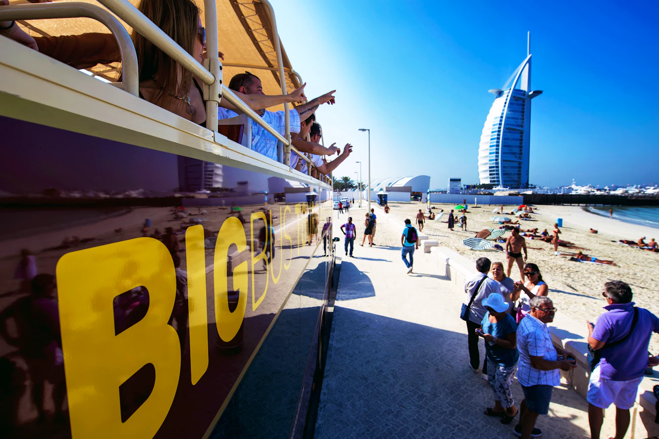 Big Bus Dubai: 1/2/5 Days Hop-On-Hop-Off Tour Location