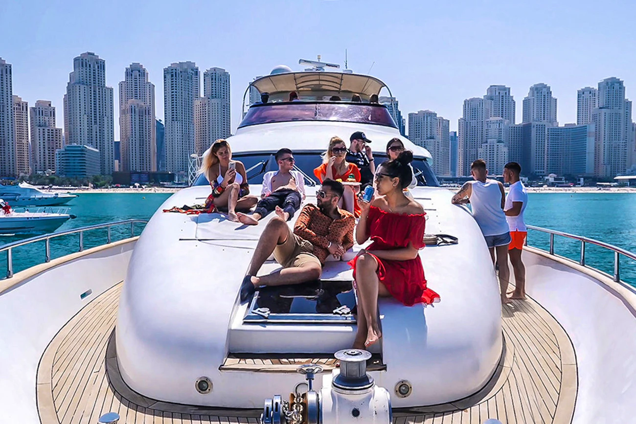 Luxury Shared Yacht Tour Location
