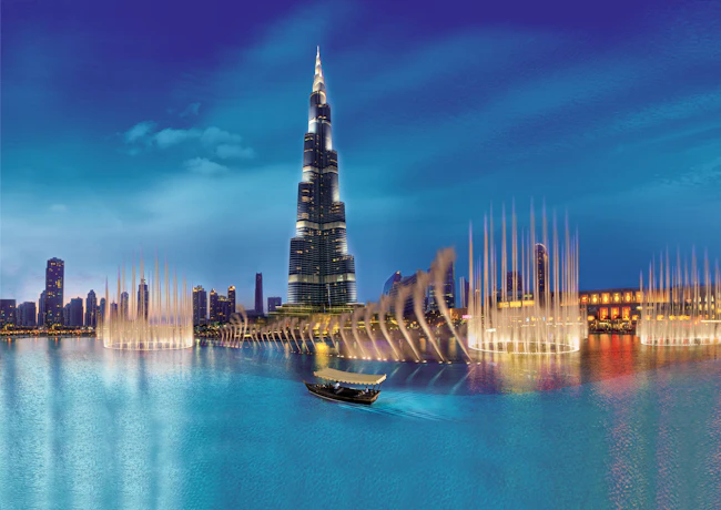 The Dubai Fountain Show and Lake Ride Discount