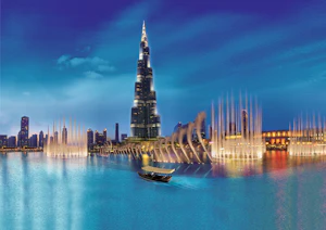 The Dubai Fountain Show and Lake Ride Tickets