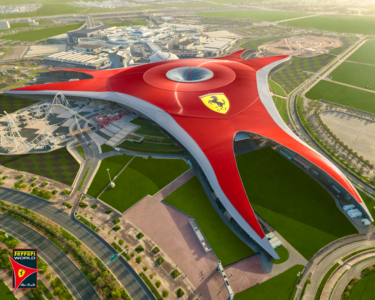Ferrari World, Yas Waterworld, Warner Bros. World™ Abu Dhabi (2 Days Pass) Location