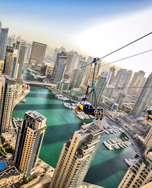 XLine Zipline Dubai Marina