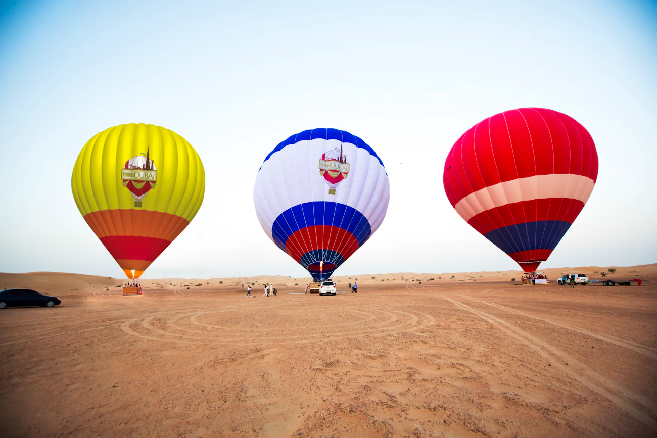 Standard Hot Air Balloon, Camel ride with Breakfast & Desert Safari Price