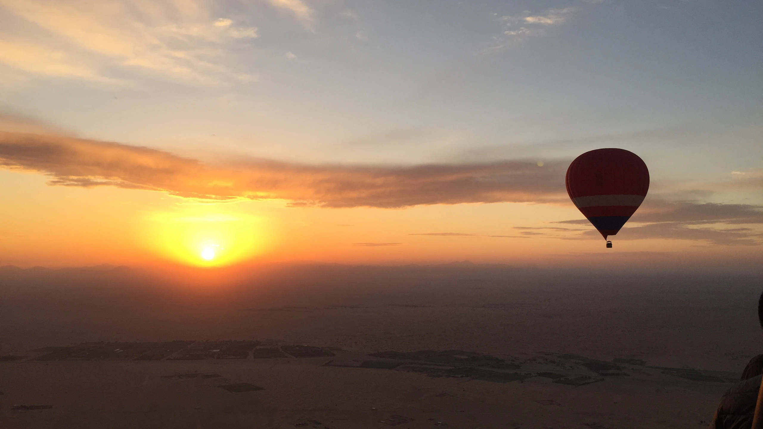 Standard Hot Air Balloon, Camel ride with Breakfast & Desert Safari Ticket