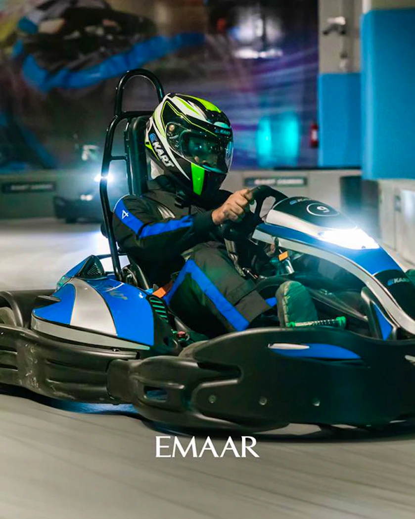 EKart Zabeel Go Karting Dubai Mall Location