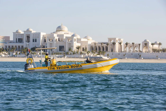 Yellow Boat Abu Dhabi tour - Corniche  Ticket