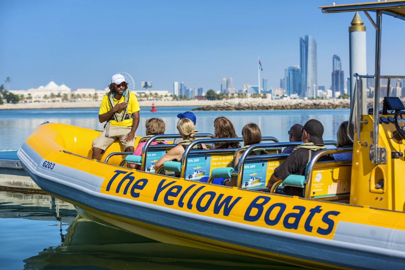 Yellow Boat Abu Dhabi tour - Corniche  Discount