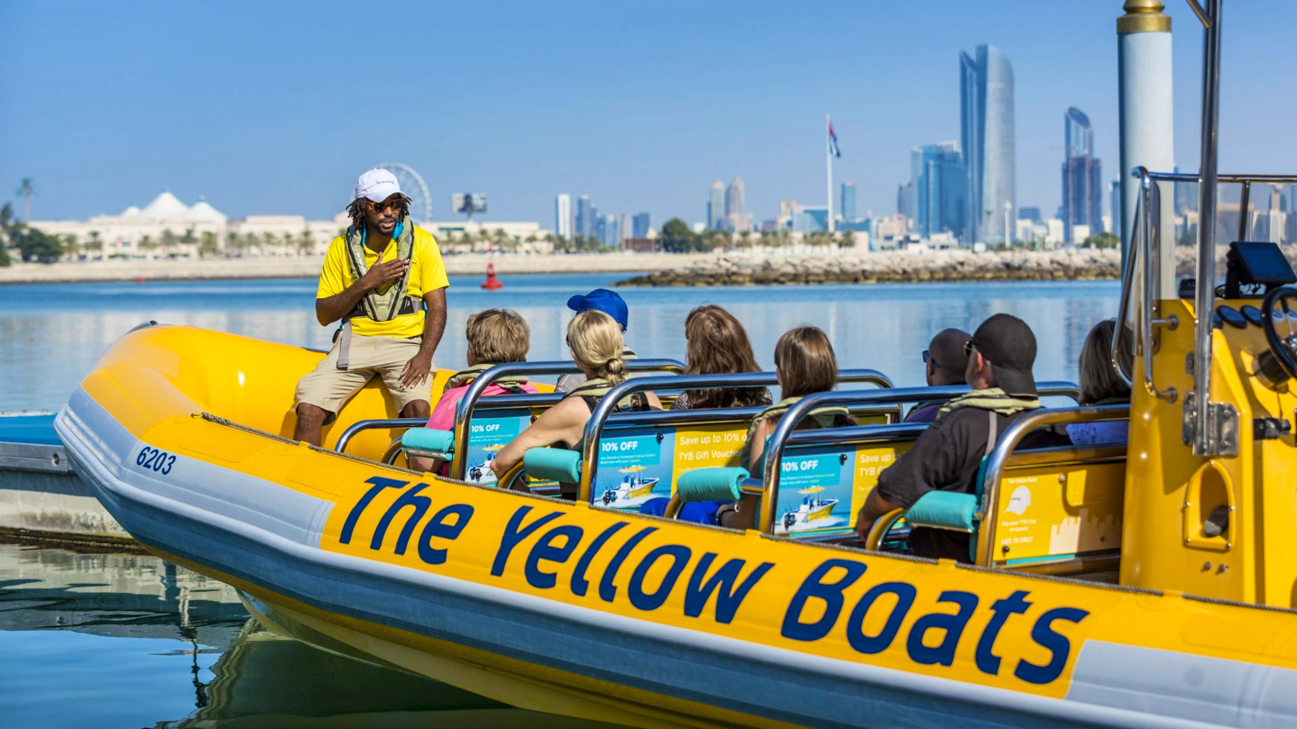 Yellow Boat Tour Abu Dhabi Discount