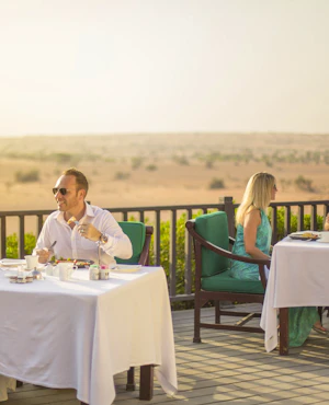 Desert Conservation Wildlife Drive with Breakfast at Al Maha Resort