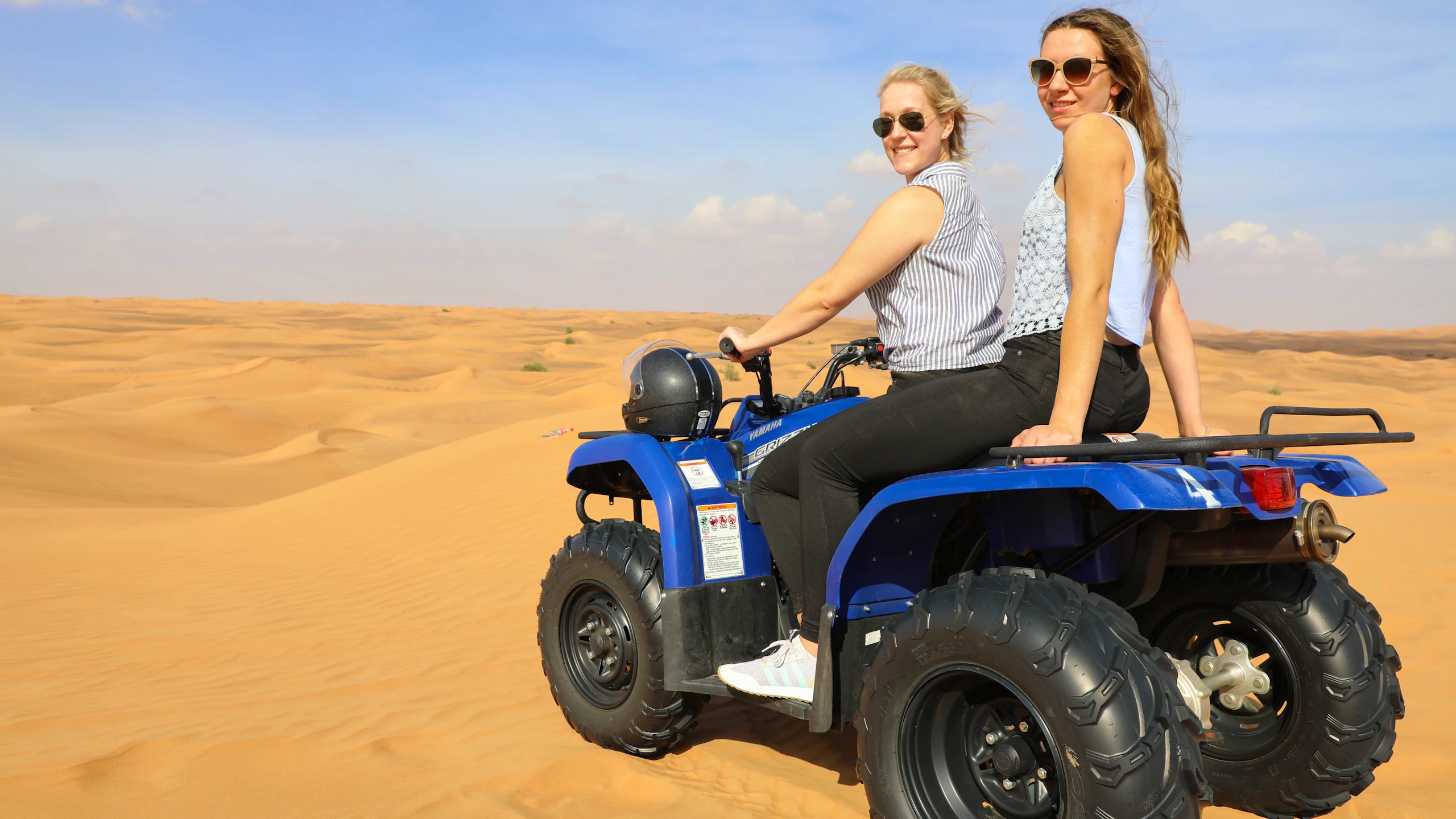 Premium Red Dunes by Quad Bike, Camel Ride, Sandboarding and BBQ