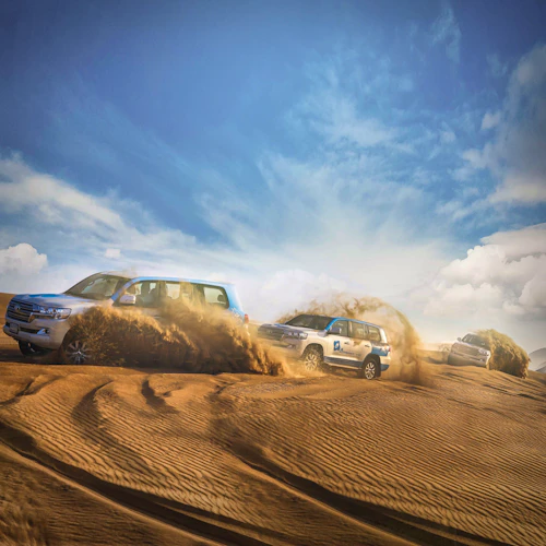Morning Desert Safari Dubai: Dune Bashing, Sand Boarding, Camel Ride with Brunch Review