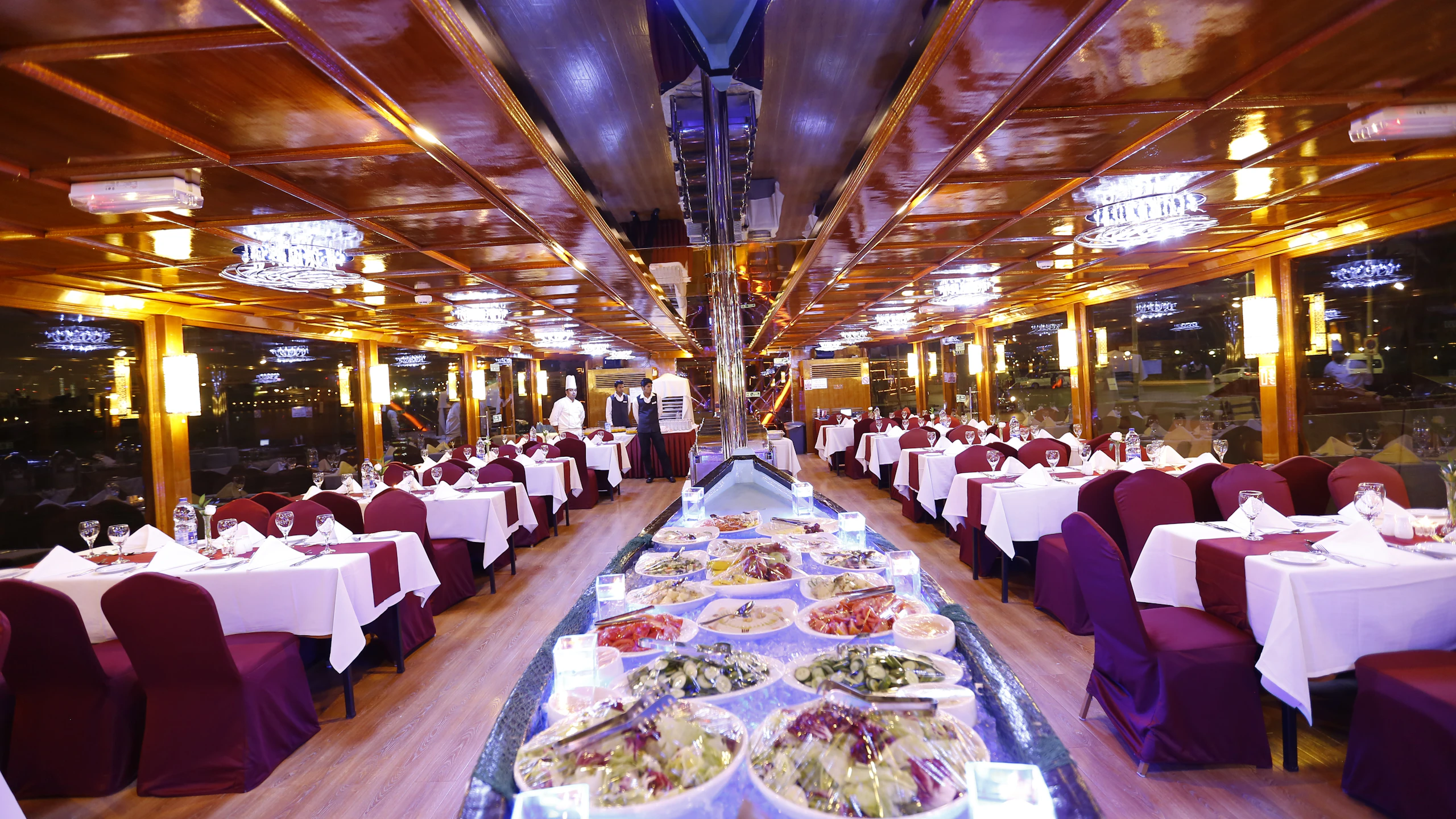 Sunset Dinner Dhow Cruise at Dubai Marina Thrillark