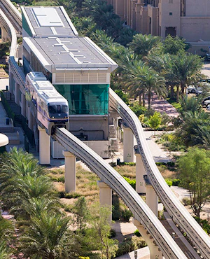The Palm Monorail: Gateway to Nakheel Mall