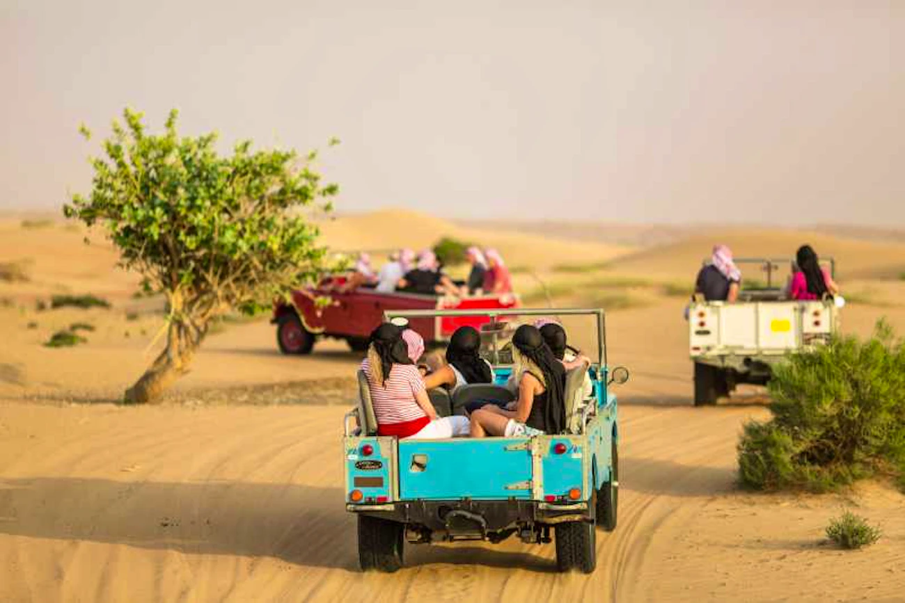 Dubai Jeep Adventure Safari - Sharing Basis
