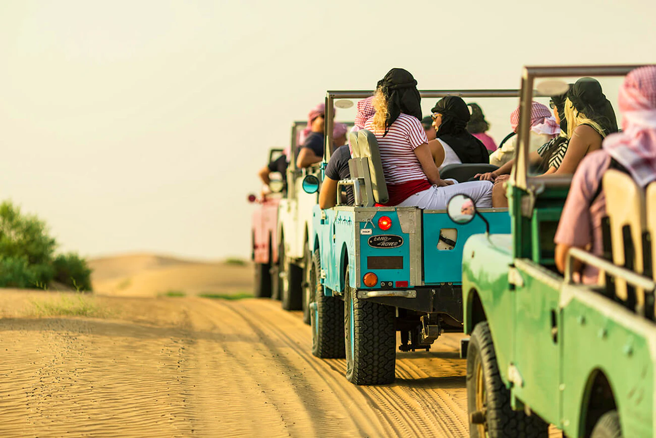 Dubai Jeep Adventure Safari - Sharing Basis Location