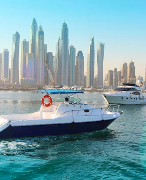 Dubai Private Yacht: 34 Feet (Up to 10 Pax)