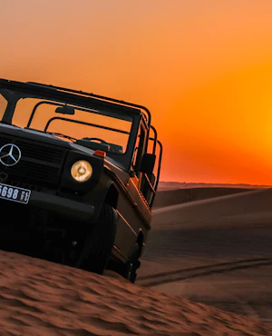 Evening Desert Safari in G Class with Al Marmoom Bedouin Experience