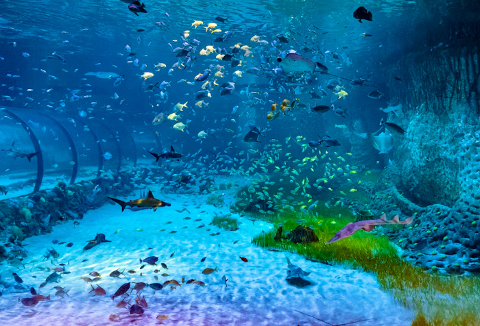 Scuba Diving in Abu Dhabi - National Aquarium  Location