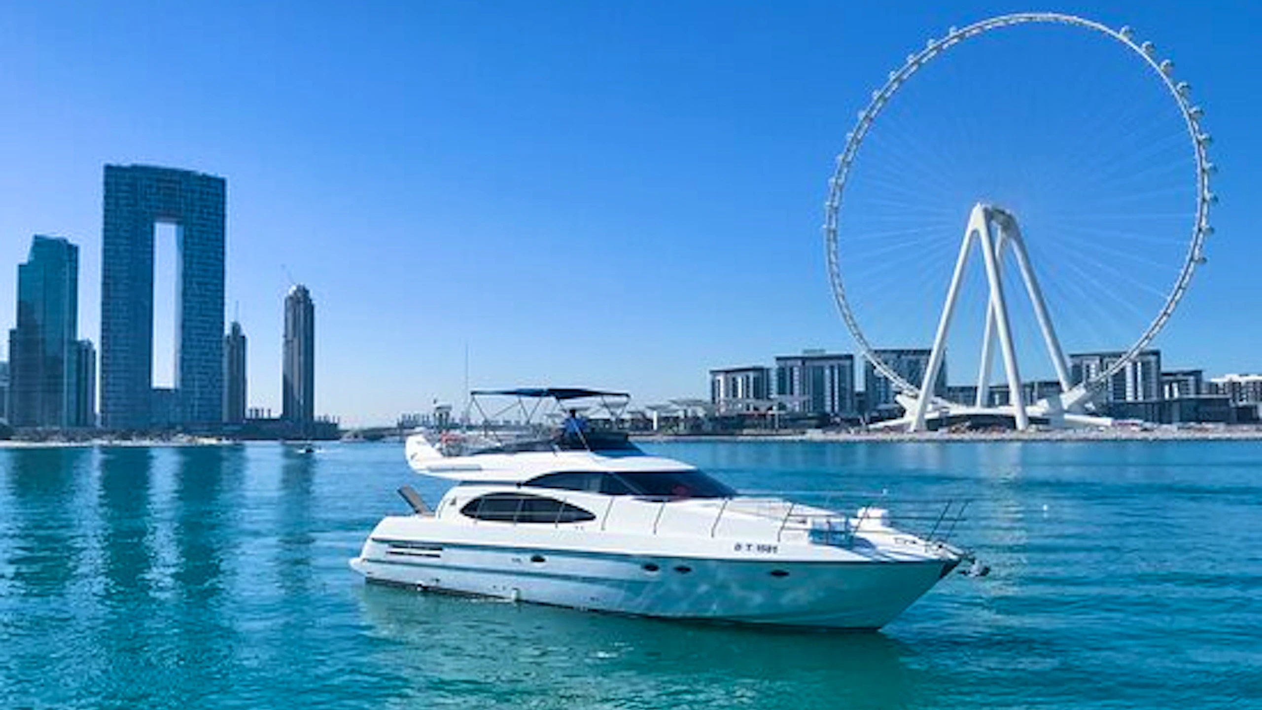 Dubai Marina Boat Ride - Thunder Boat