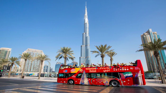 Dubai Hop on Hop Off Bus Tour - 72 hours