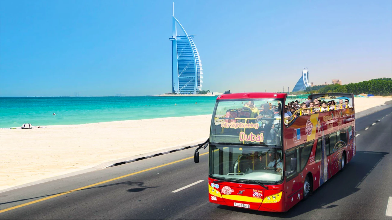 Dubai Hop on Hop Off Bus Tour - 72 hours Ticket