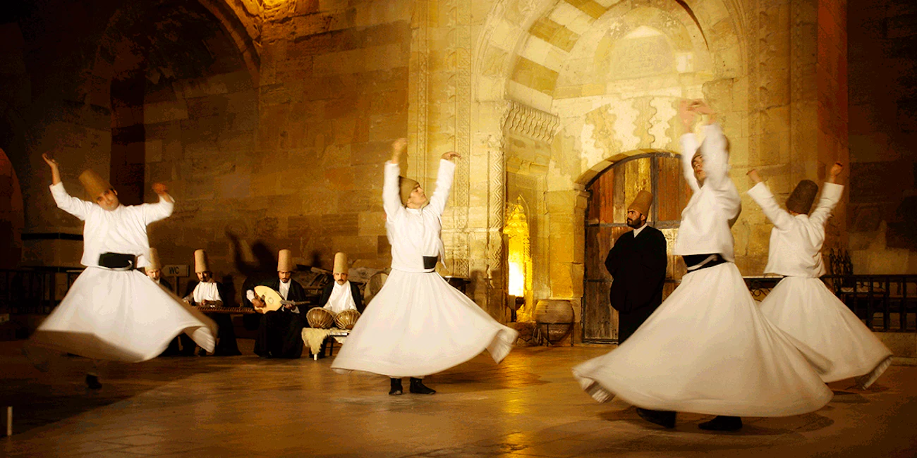 Whirling Dervishes Ceremony with Transfer Ticket