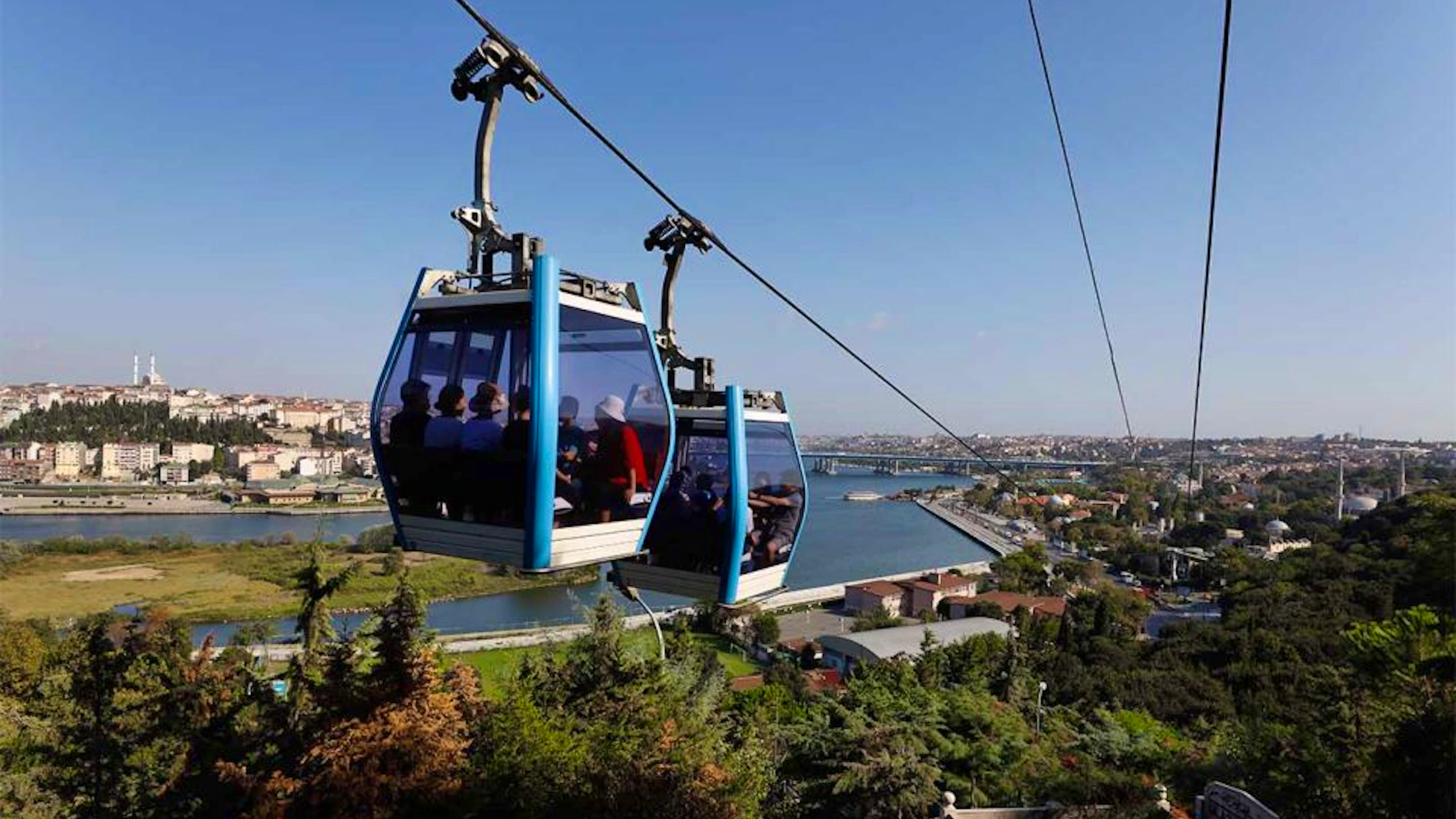 Istanbul Bosphorus Cruise Tour, Bus and Cable Car Ride Ticket