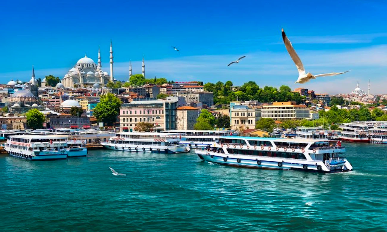 Istanbul Bosphorus Cruise Tour, Bus and Cable Car Ride Location