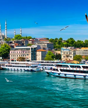 Istanbul Bus Tour with Bosphorus Cruise and Cable Car Ride to Pierre Loti Hill