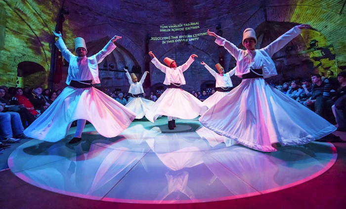 Whirling Dervish Show in Istanbul Location