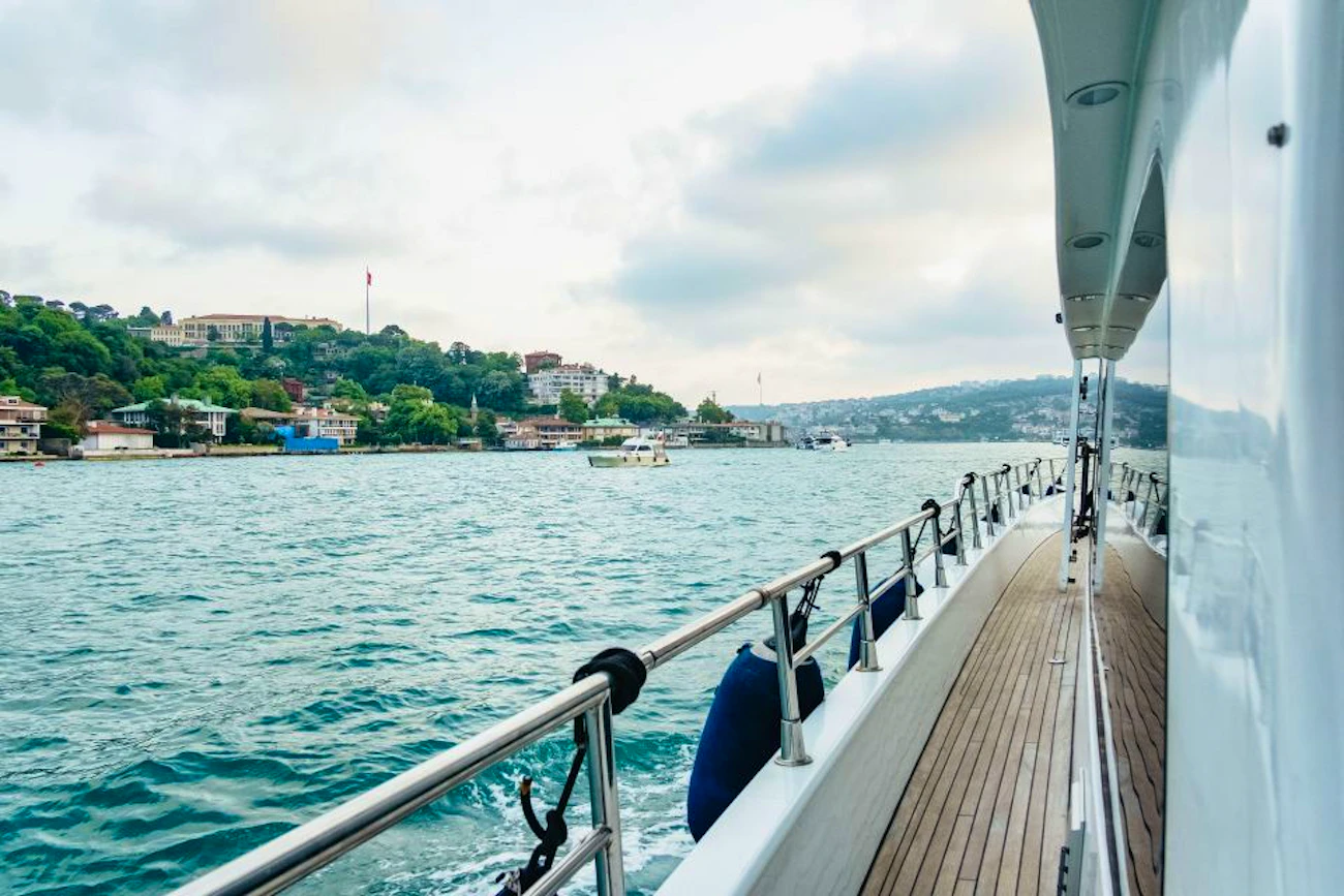 Bosphorus Yacht Tour with Drinks and Snacks: Istanbul Ticket