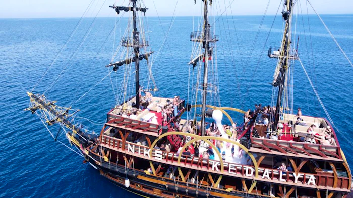 Phaselis Pirate Boat Tour with Lunch from Antalya/Kemer Discount