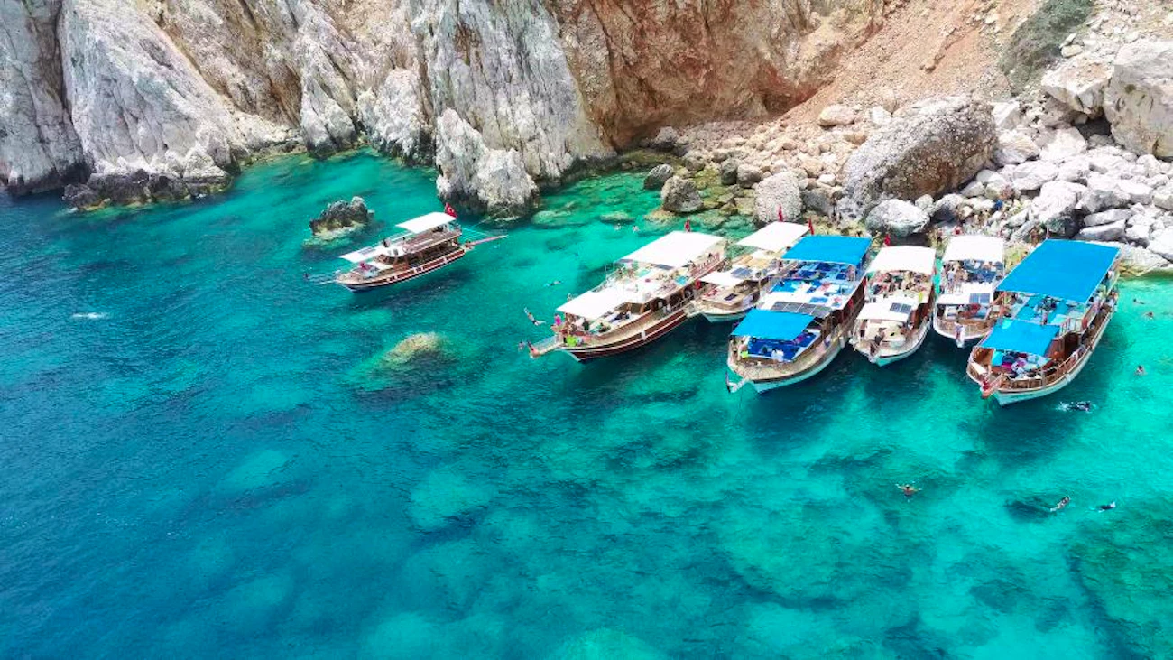 Suluada Island Boat Trip with Lunch from Antalya/Kemer Discount
