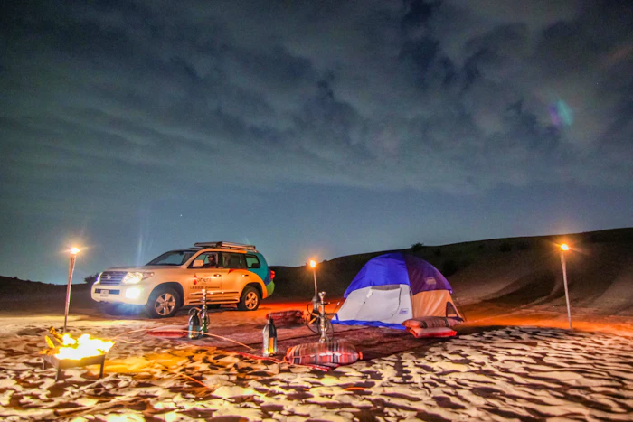 Overnight Desert Safari with Arabian Nights Experience Ticket