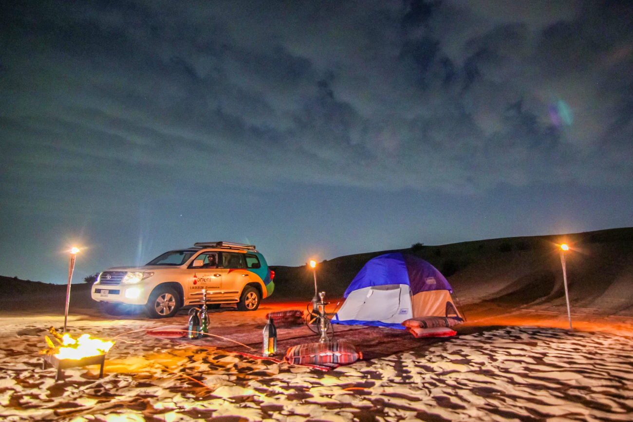 Overnight Desert Safari with Arabian Nights Experience Ticket