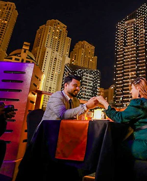 Dubai Marina Dhow Cruise with Buffet Dinner