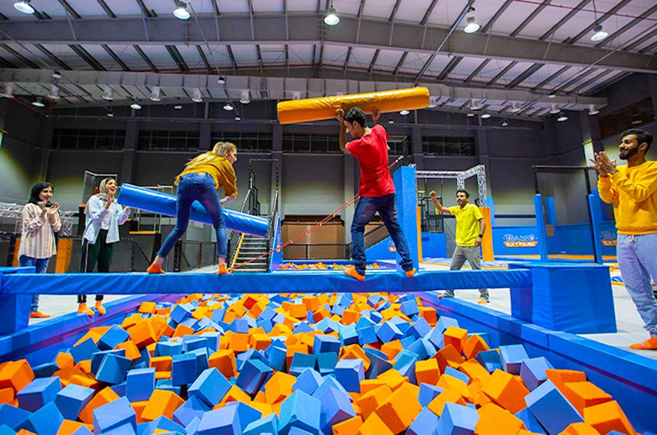 Trampo Extreme - 2 Hours Trampoline Fun at Nakheel Mall Discount