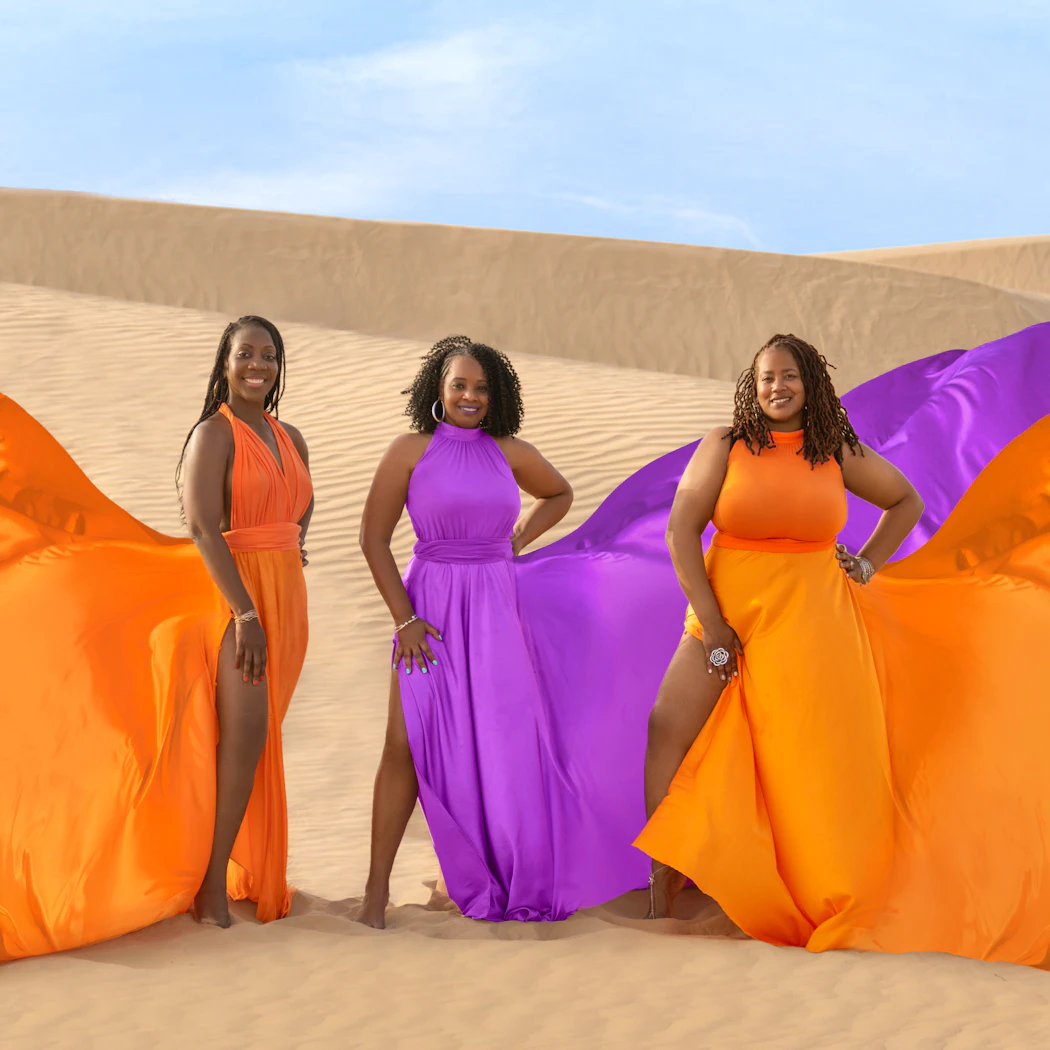 Flying Dress Photoshoot Dubai