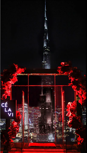 CÉ LA VI Set Menu Lunch: Burj Khalifa Views & Beverages Discount